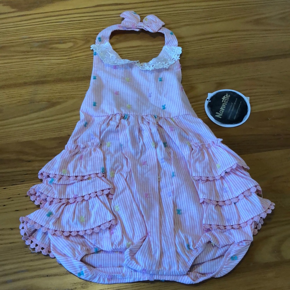 Girls 18 months summer romper.